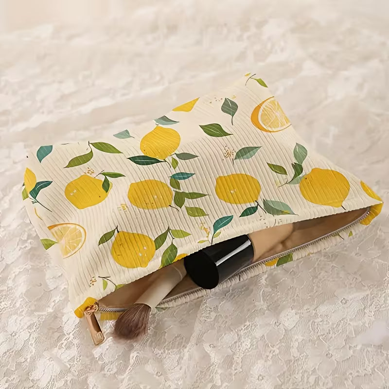 Lemon Cosmetic Bag