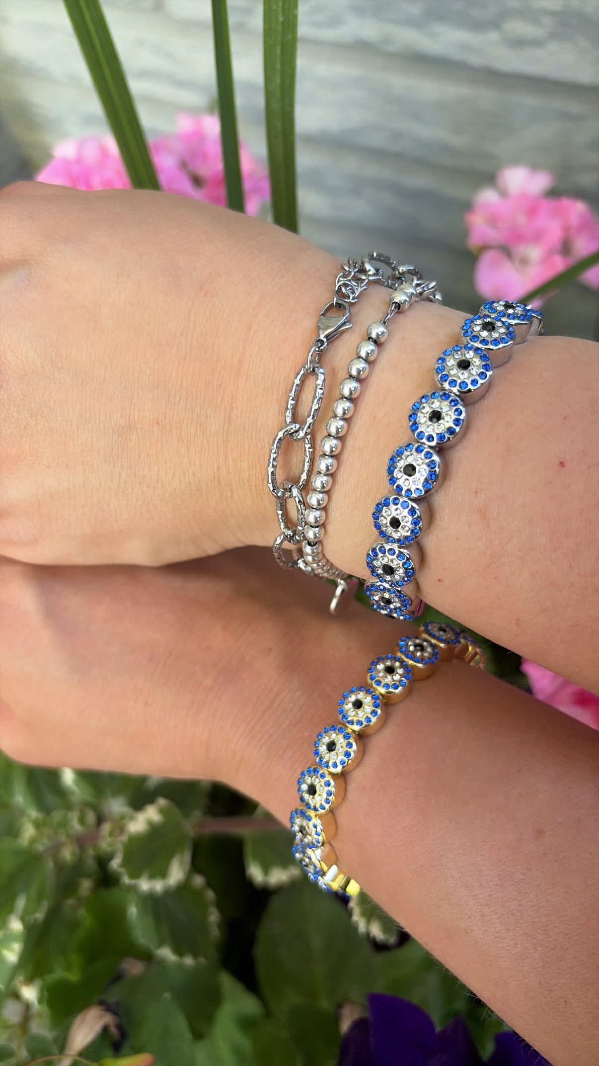Mati Luxe Bracelet (Silver Color)