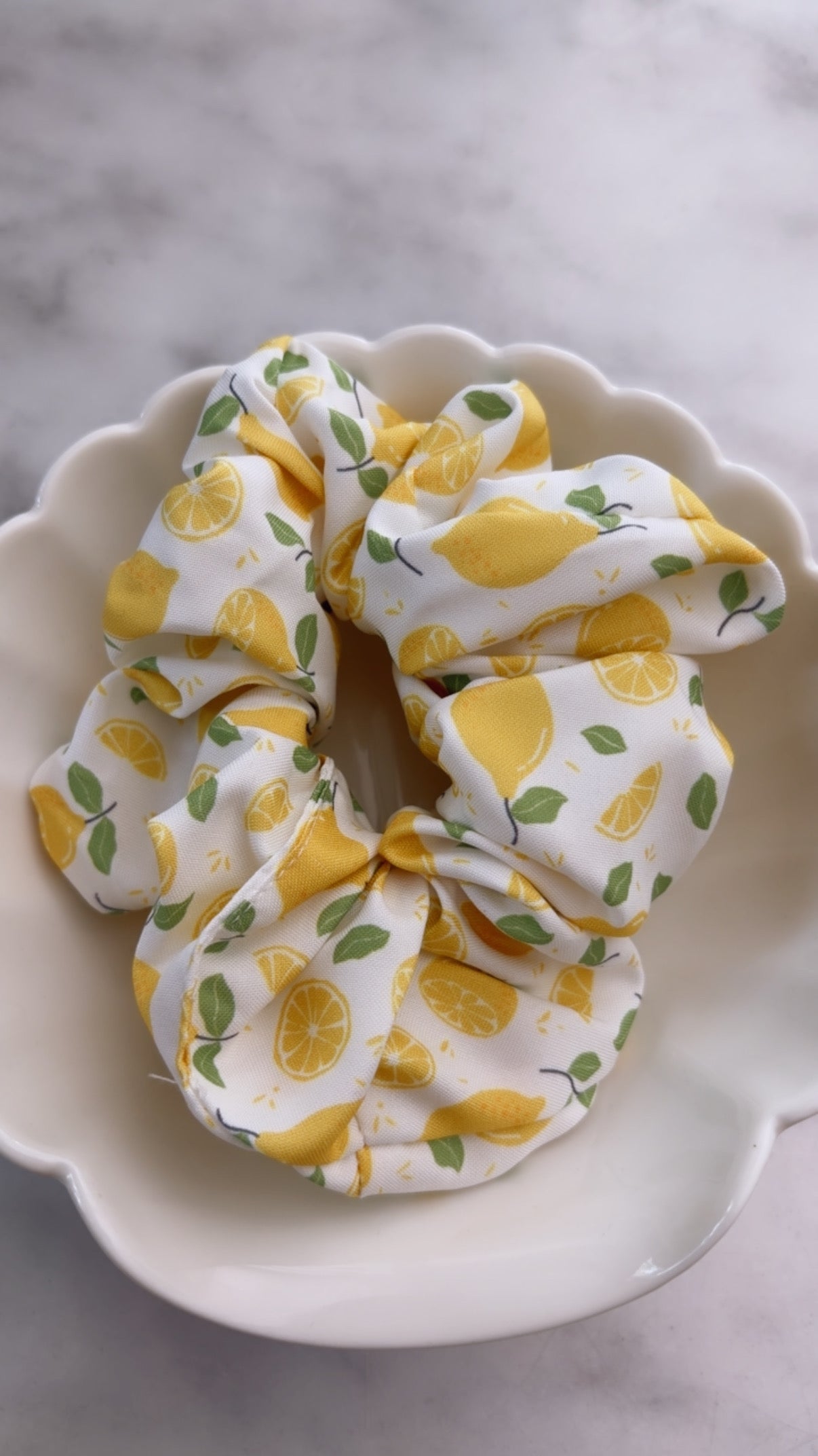 Lemon Scrunchie