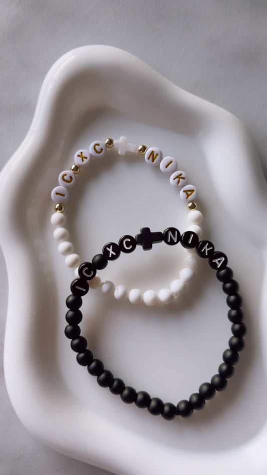 Bracelet Santorin (Petites Perles - 6mm)