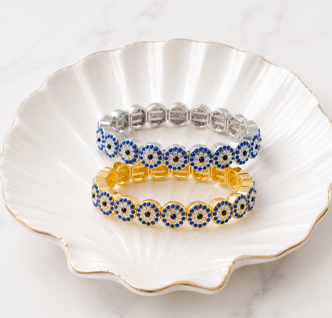 Mati Luxe Bracelet (Silver Color)