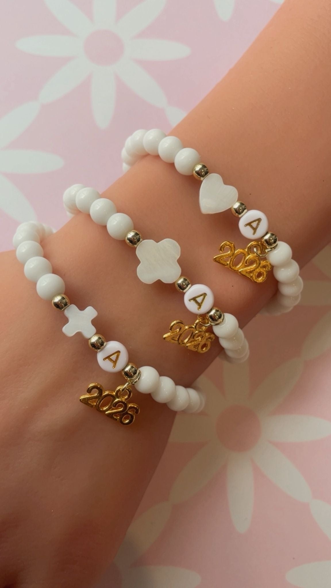 2026 Charm Graduation Bracelet