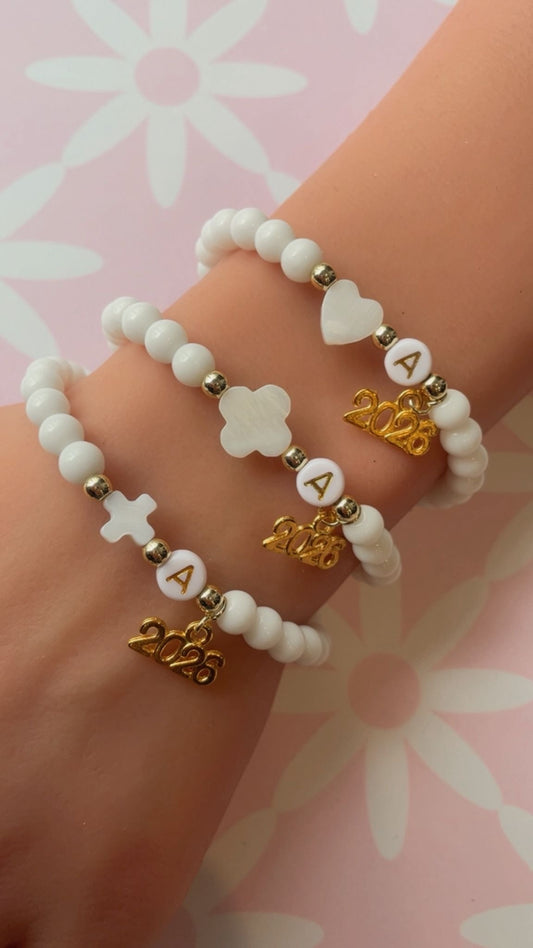 2026 Charm Graduation Bracelet