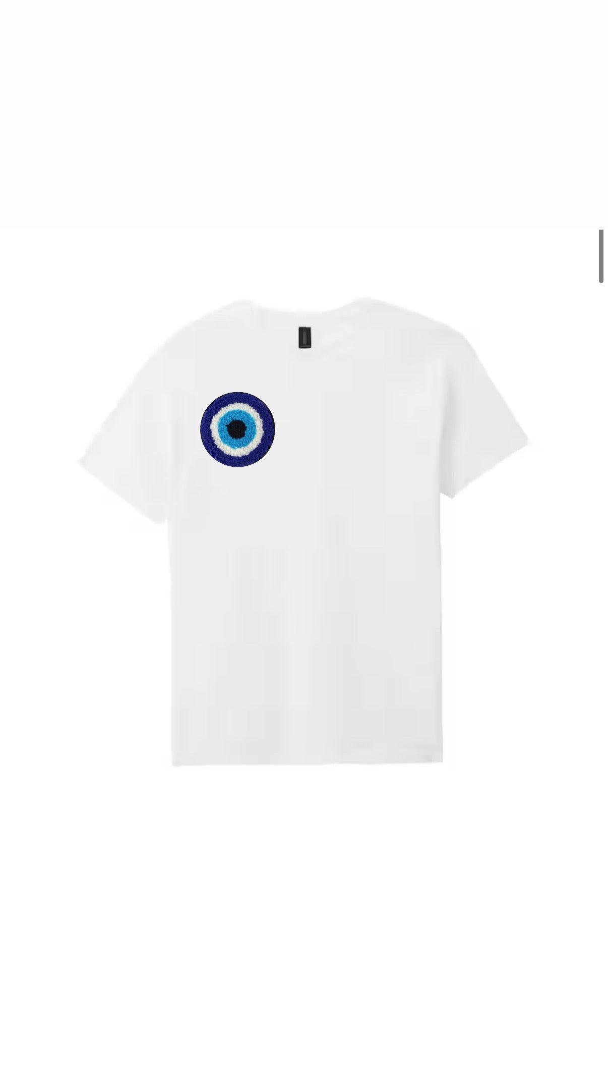 Mati Mati Plush Adult T-Shirt (White)