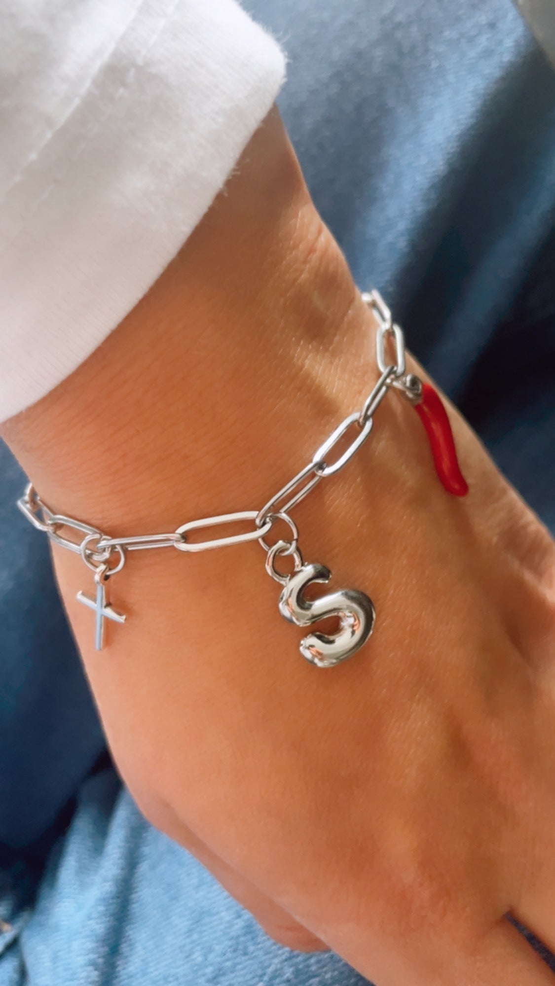 Protection Charm Bracelet (Cornicello - Corno - Horn - Pepper)