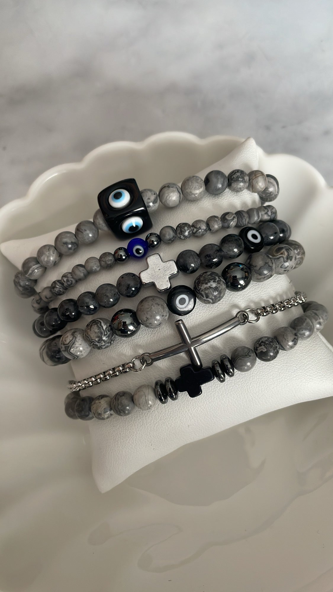 Grey Good Vibes Stack (Men)