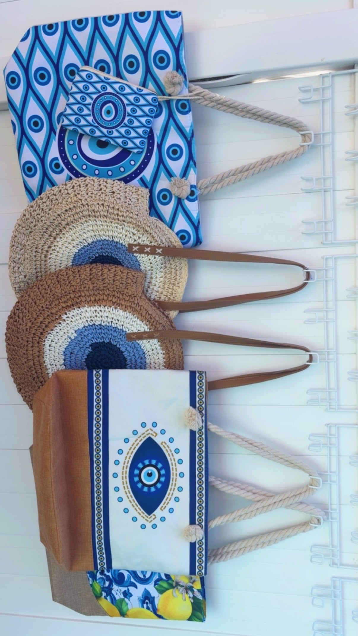 Neutral Eye Beach Bag