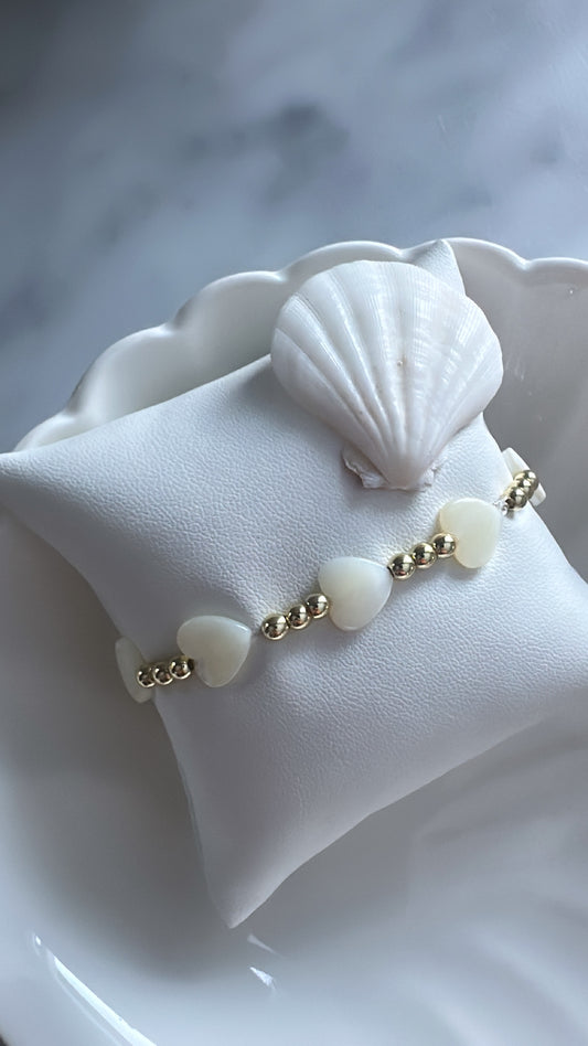 NEW - Molti Cuori Bracelet (Silver/Gold Color)