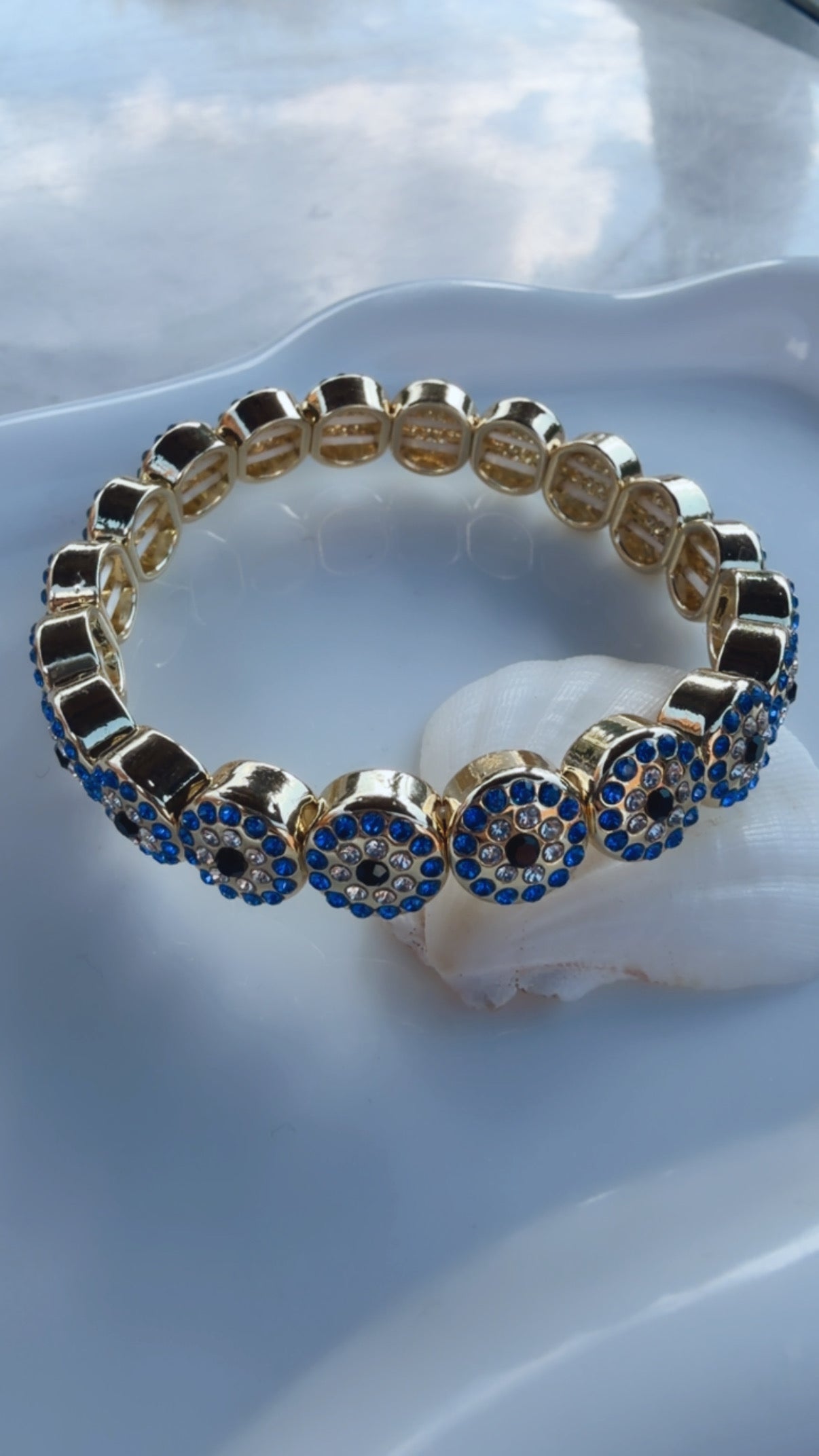 Mati Luxe Bracelet (Silver Color)