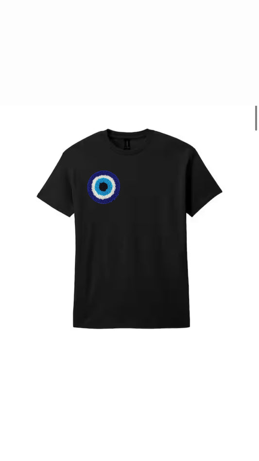 T-shirt adulte à paillettes Mati Mati (noir)