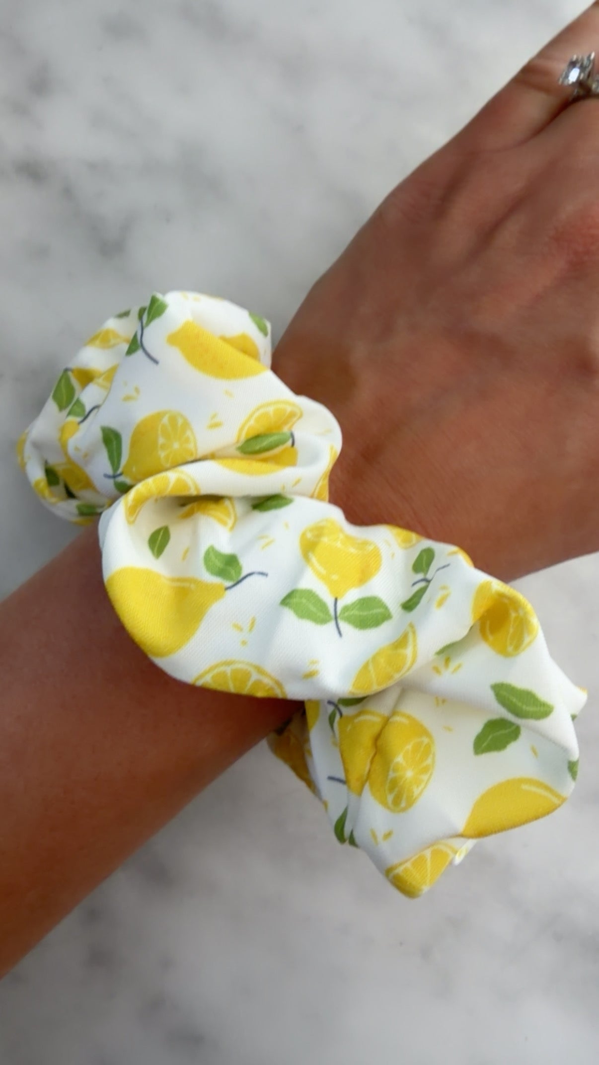 Lemon Scrunchie