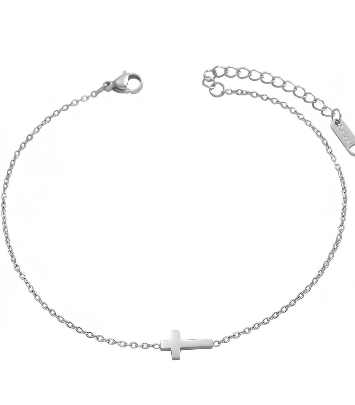 Bracelet de cheville croisé