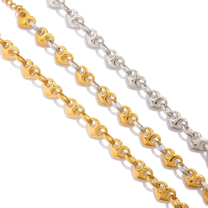 Heartthrob Chain Bracelet (Gold)