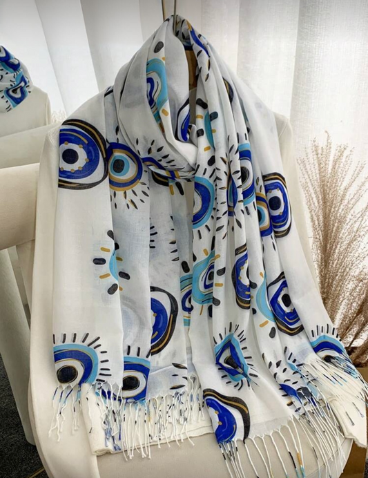 Evil Eye Shawl / Scarf