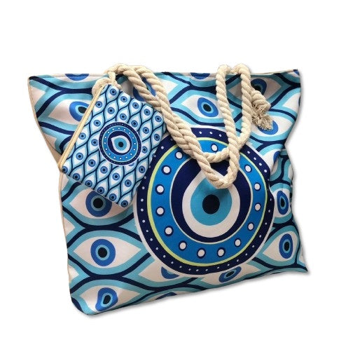 Matakia Beach Bag and Pouch Set