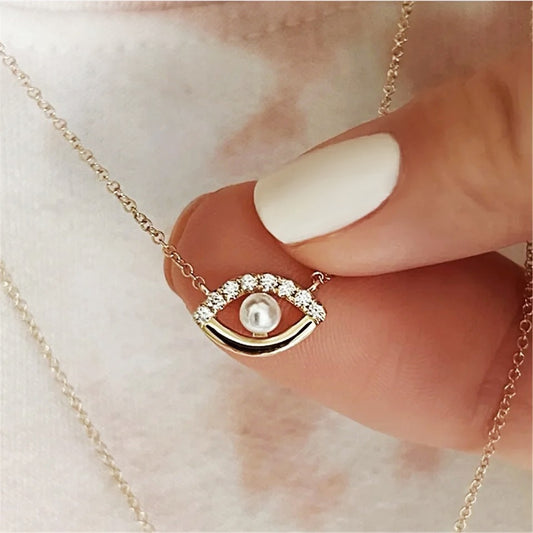 Collier Amande Evil Eye 925