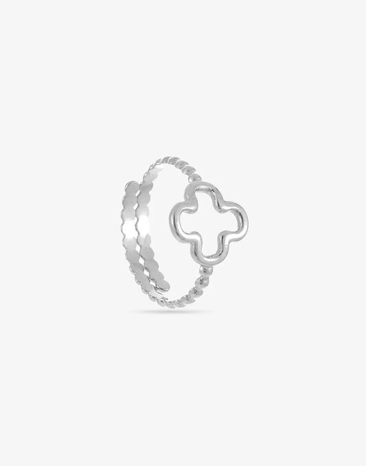 Clover Ring (Silver)