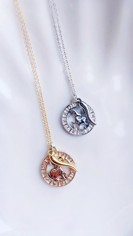 Zodiac Horn Necklace