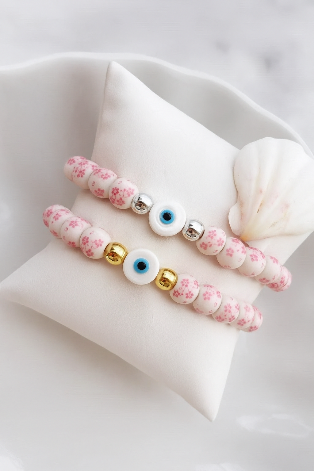 Pink Amalfi Mati Bracelet