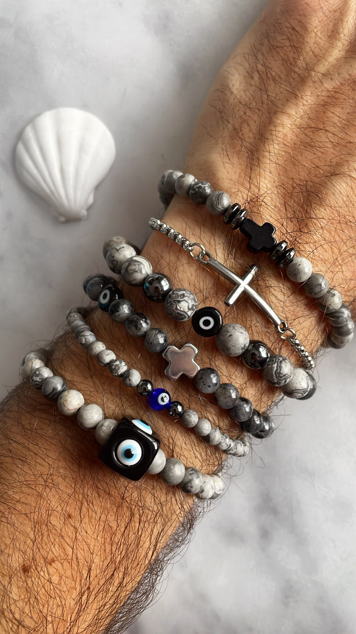 Grey Good Vibes Stack (Men)