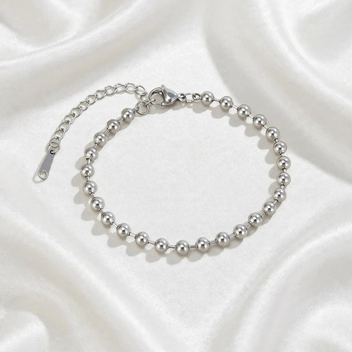 Bubble Chain Bracelet (Silver)