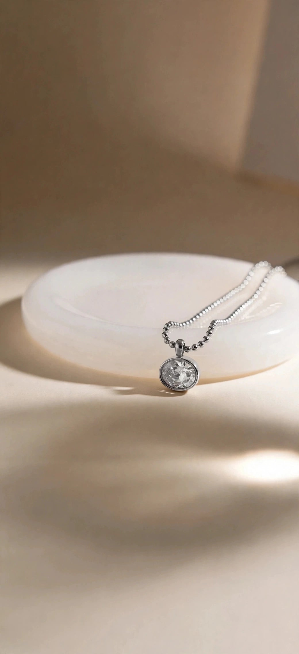 Luxe Bubble Necklace (Silver)