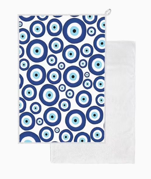 Mati Evil Eye Hand Towel