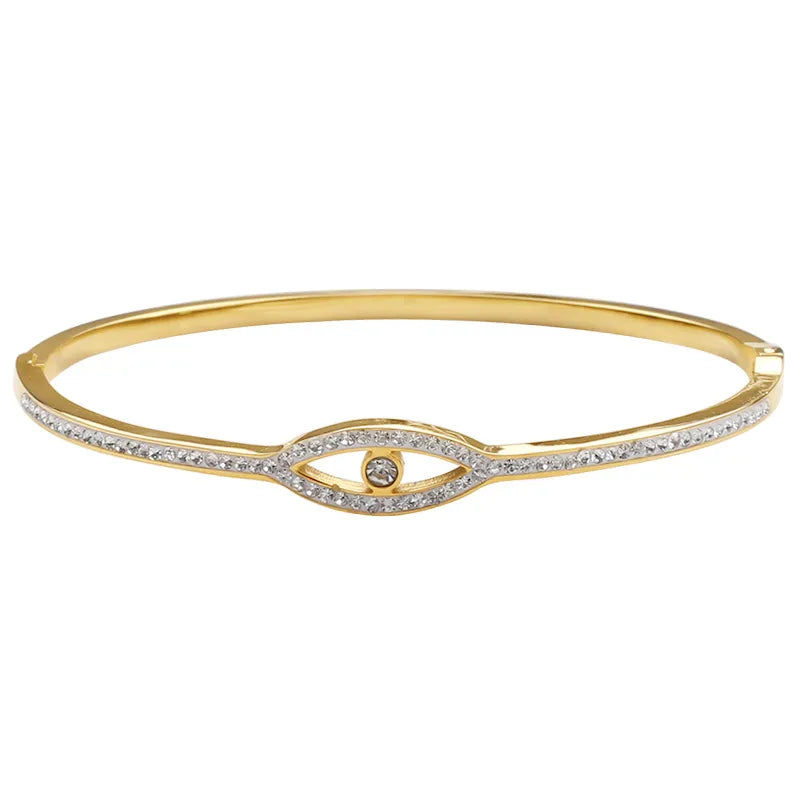 Sparkle Mati Bangle (Gold)