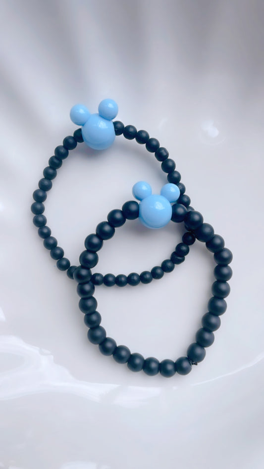 Bracelet Mickey Mouse bleu (Enfants)