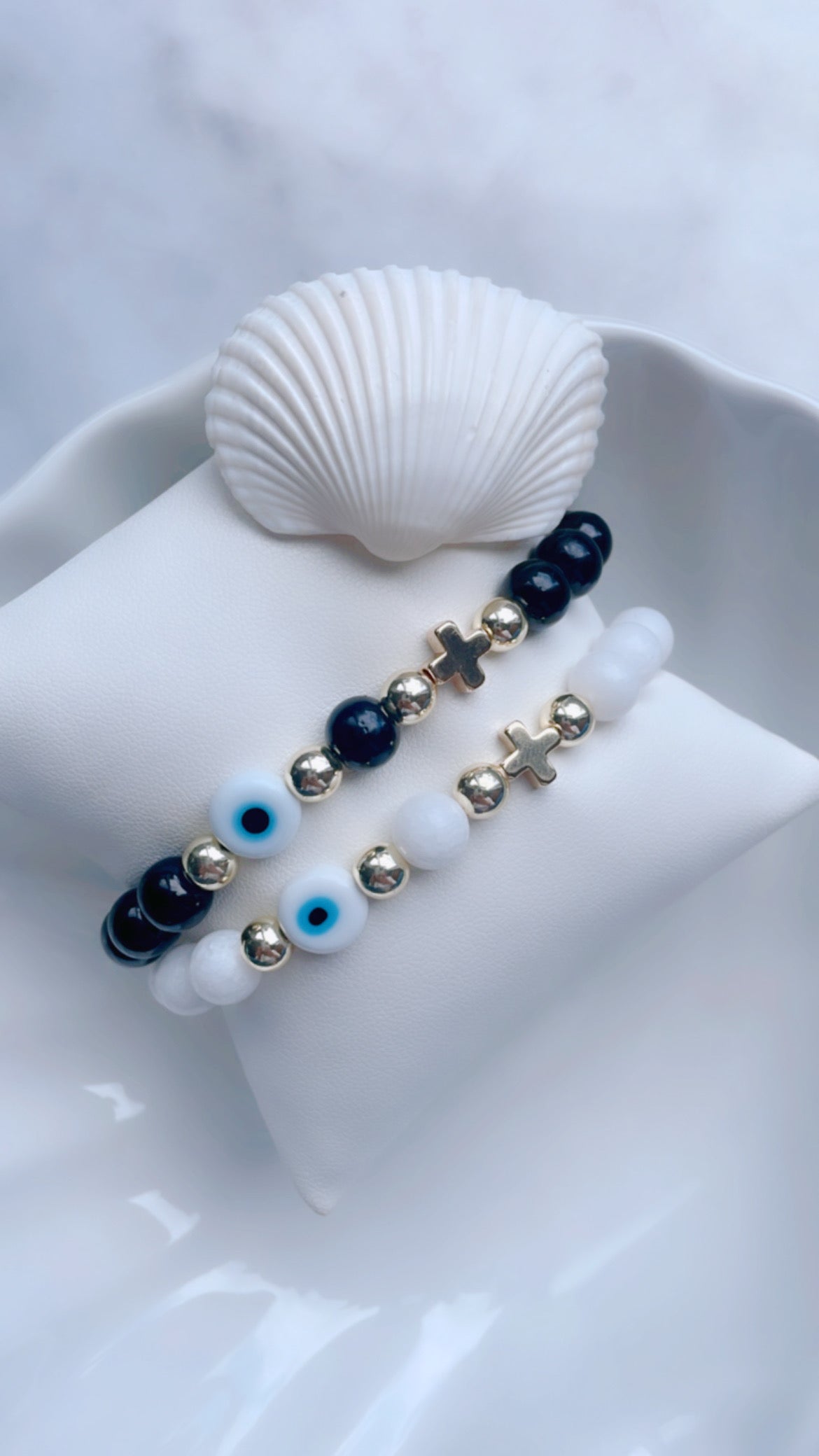 Santorini Bracelet (Large Beads - 8mm)