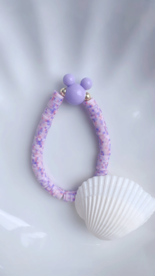 Bracelet Mickey Mouse violet (Enfants)