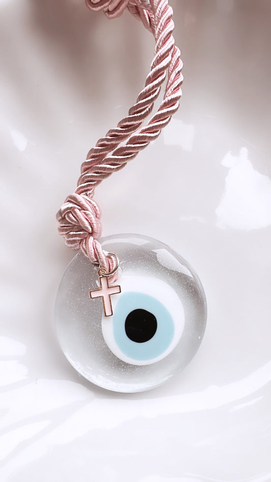 Faith Evil Eye Wall Hanging