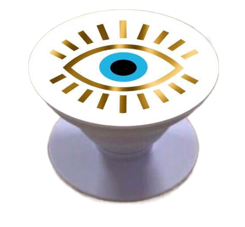 Almond Evil Eye Phone Grip