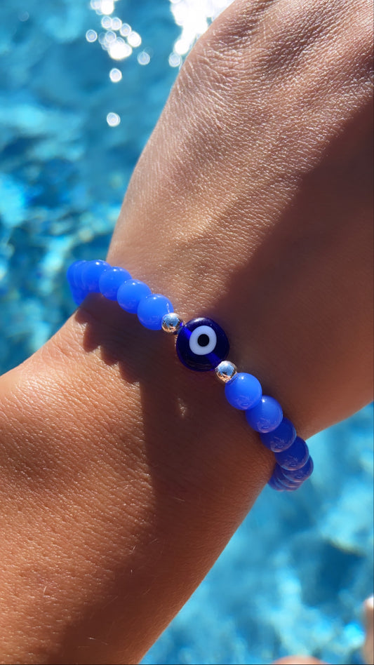 Bracelet Santorin Bleu Ciel