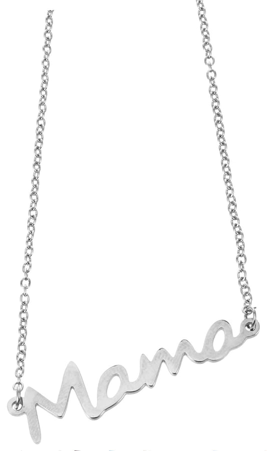 Mama Stainless Steel Necklace